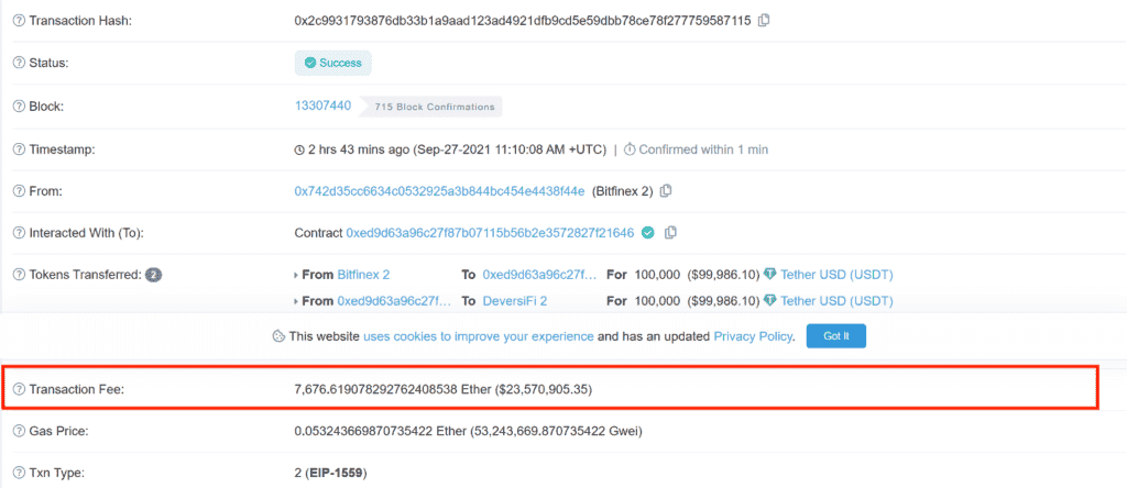 Bitfinex user