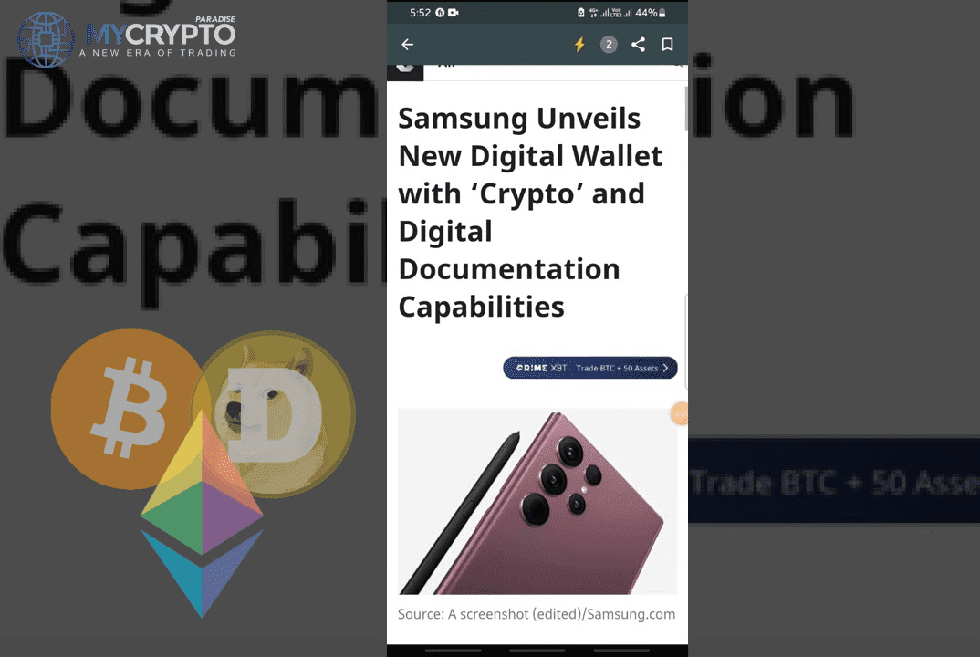 Samsung Digital Wallet
