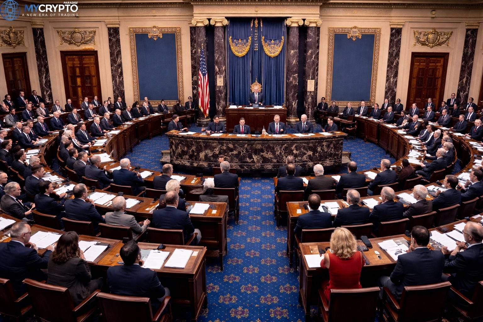 Senate Moves Crypto Bill Forward