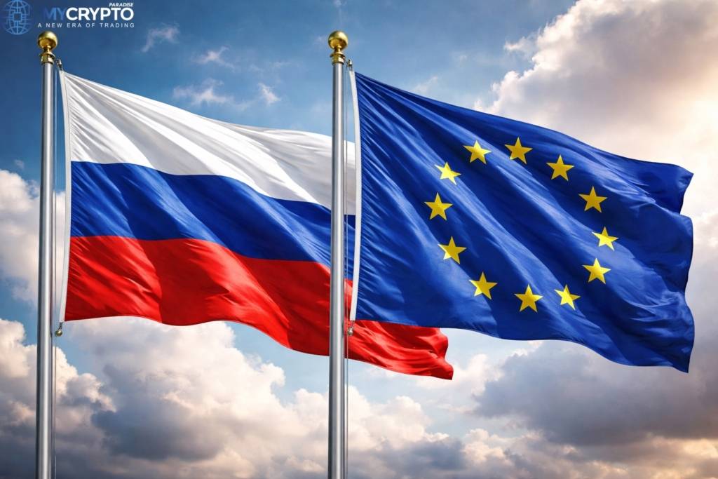 The EU is considering banning all crypto transactions involving Russia