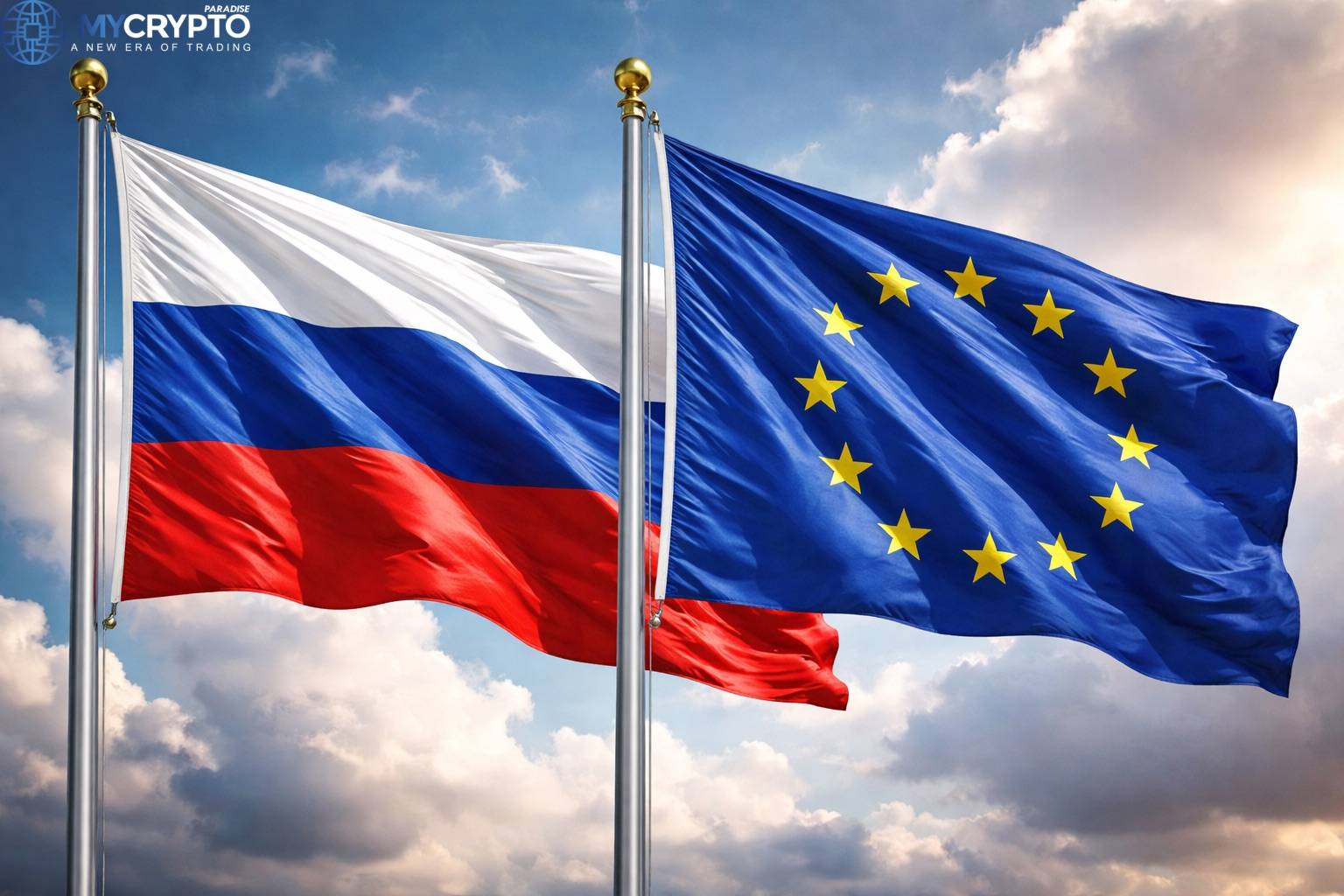 The EU is considering banning all crypto transactions involving Russia
